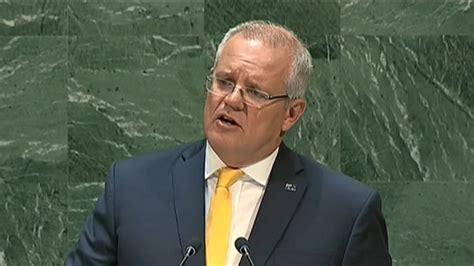 Scott Morrison defends Australia's action on climate change at UN ...