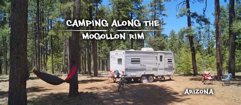 Free Camping on the Mogollon Rim in Arizona - The Lost Longboarder