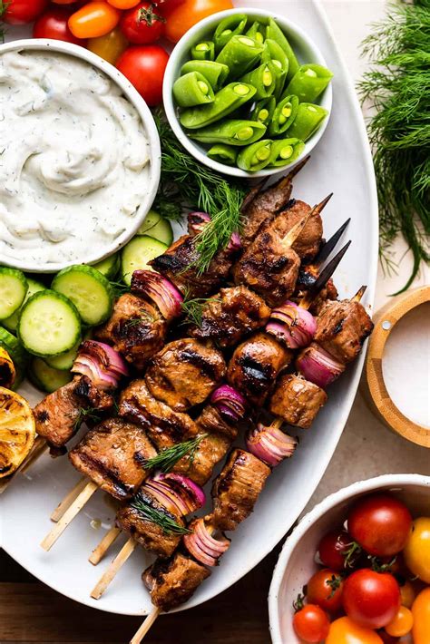 Grilled Pork Skewers with Balsamic Marinade | Kitchen Confidante®