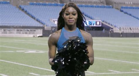 NFL's First Openly Transgender Cheerleader Justine Lindsay Plans To Fight NC's Trans Sports Ban ...