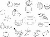 Free Printable Fruit Coloring Pages For Kids sketch template