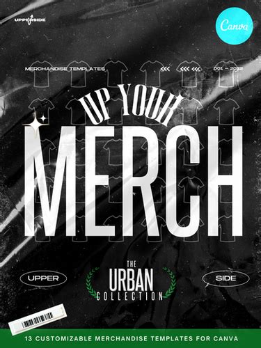 Up Your Merch Templates: The Urban Collection | Upperside