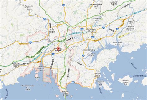 Kurashiki Map - Japan