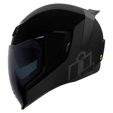 Casco ICON Airflite Mips Stealth Black | V2Cascos