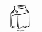 Milk Coloring Pages For Kids sketch template