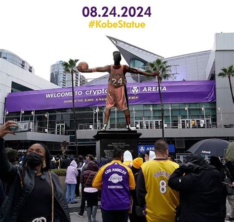 Kobe Bryant statue to be unveiled by Lakers on August 8, 2024