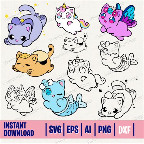 Meemeows Aphmau Digital Files svg Ai eps Pdf Dxf Png - Etsy Australia