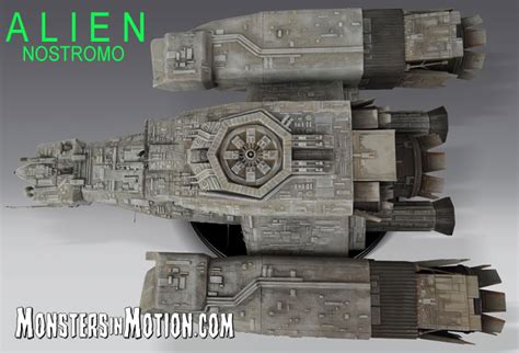 Alien 1979 USCSS Nostromo Large Scale Model Replica Alien 1979 USCSS ...