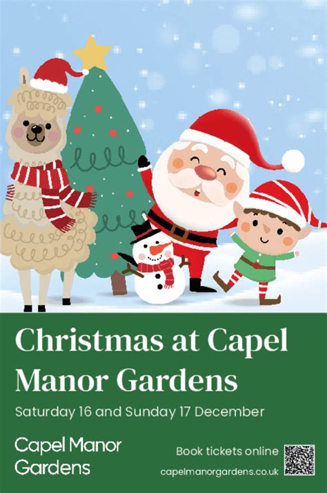 Christmas at Capel Manor Gardens at Capel Manor Gardens event tickets ...