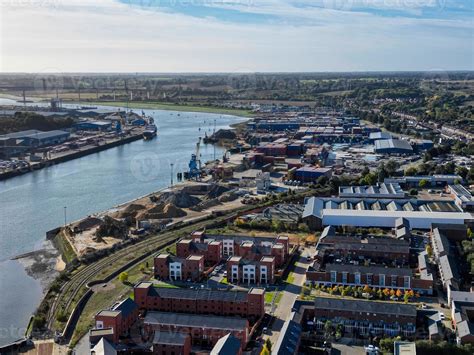 Commercial docks at Ipswich 20823061 Stock Photo at Vecteezy