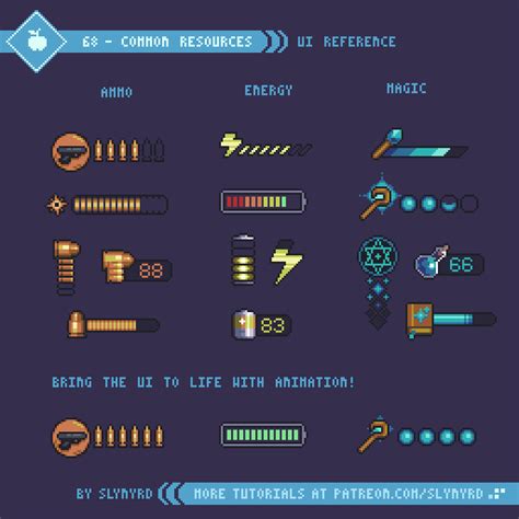 Tutorial 83 Projectiles Slynyrd On Patreon Pixel Art Games Pixel Art Design Pixel Art – Theme Loader
