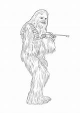 Chewbacca Coloring Pages sketch template