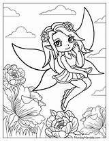 34 Fairy Coloring Pages Free PDF Printables sketch template