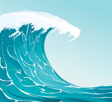 Tsunami Clip Art, Vector Images & Illustrations - iStock