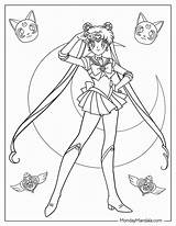 36 Sailor Moon Coloring Pages Free PDF Printables sketch template