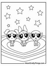 Powerpuff Girls Coloring Pages To Print sketch template