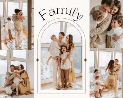 Free and customizable family templates