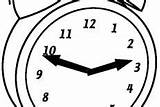 Clock Image Coloring Pages  Best Place To Color sketch template