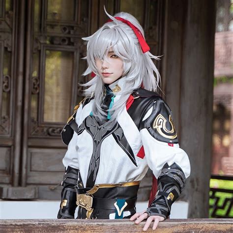 Honkai Star Rail Jing Yuan Cosplay Costume ON801 🌟🚂Elevate your kawaii cosplay game with the ...