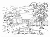 Rural Pages Coloring sketch template