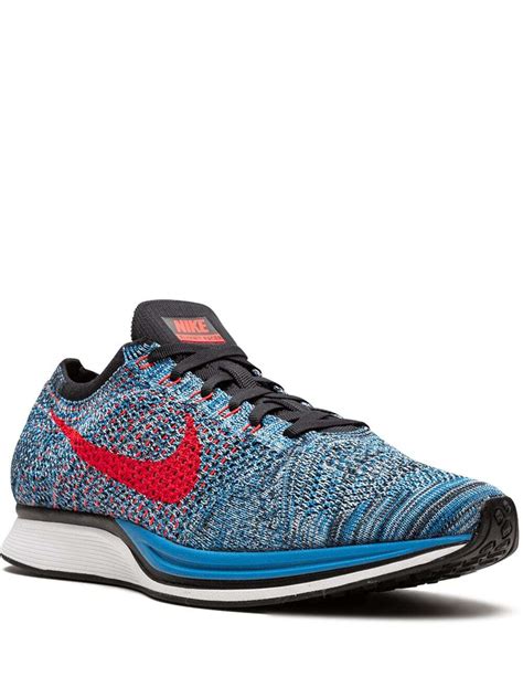 Nike Flyknit Racer Sneakers - Blue | Editorialist