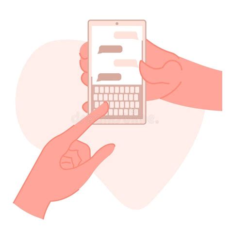 Phone Text Message Cartoon Stock Illustrations – 6,199 Phone Text ...