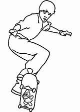 Skateboarding Boy coloring Page  Download Print Or Color Online For Free sketch template