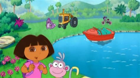 Image - Tico finds a boat, tractor and a bike.png | Dora the Explorer ...