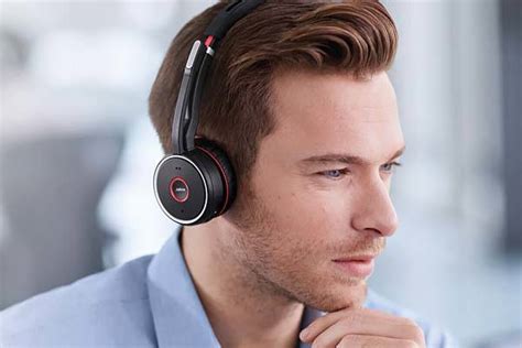Jabra Evolve 75 ANC Wireless Headphones with Dual Bluetooth Connectivity | Gadgetsin
