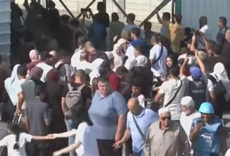 41 palestino-españoles podrán salir de Gaza este lunes