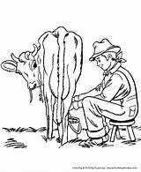 Farmer Boy Coloring Page sketch template