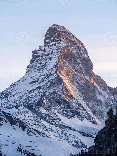 Matterhorn of Zermatt 1414140 Stock Photo at Vecteezy