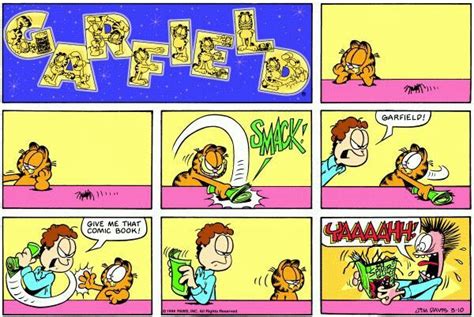 Comic Book Funny Garfield Comics - Latest Memes