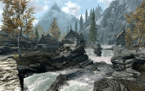 Skyrim: Ivarstead HD desktop wallpaper : Widescreen : High Definition ...