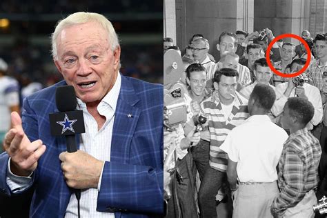 Cowboys Owner Jerry Jones Spotted in 1957 Photo of White Students ...