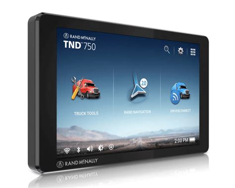 Rand McNally updates trucker-centric TND 750 GPS