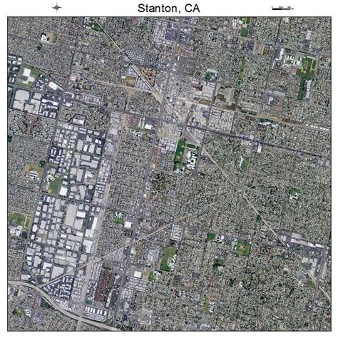 Aerial Photography Map of Stanton, CA California