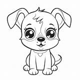 Free Puppy Coloring Pages sketch template