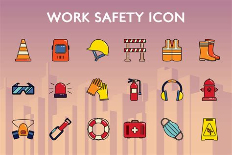 Work Safety Icon Graphic by vintagiodesign · Creative Fabrica