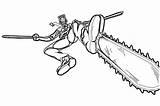 Chainsaw Man Free coloring Page  Download Print Or Color Online For sketch template
