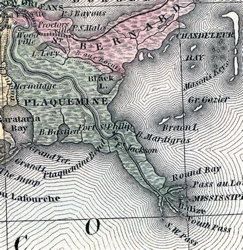 Plaquemines Parish, Louisiana, 1857 | House Divided