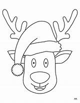 Reindeer Coloring Pages Free Printable sketch template