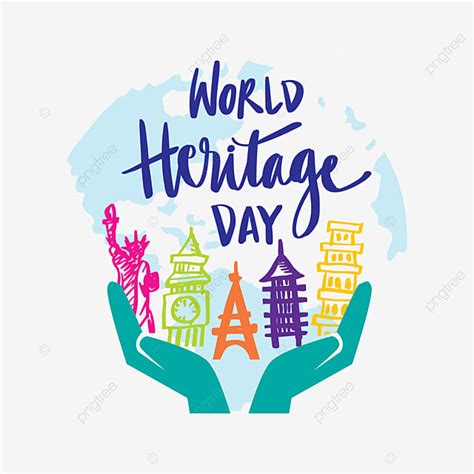 World Heritage Vector Art PNG, World Heritage Poster Concept, Heritage Day, Symbol, Card PNG ...