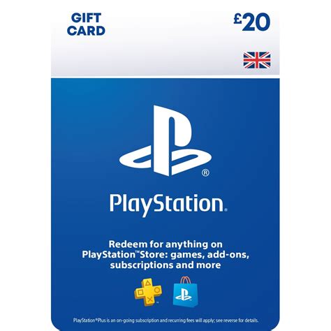 PlayStation Store £20 Gift Card (Digital Download Code) | Smyths Toys UK