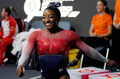 Simone Biles Becomes Most Decorated Female Gymnast With 21st Medal | Us ...