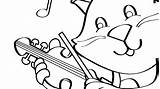 Hey Diddle The Cat And Fiddle Coloring Pages Sketch Page sketch template