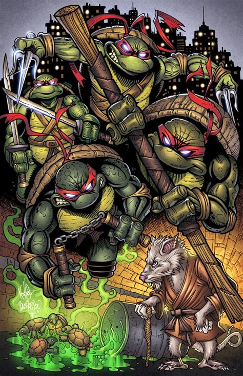 Ninja Turtles 1 | Teenage mutant ninja turtles artwork, Ninja turtles artwork, Tmnt artwork