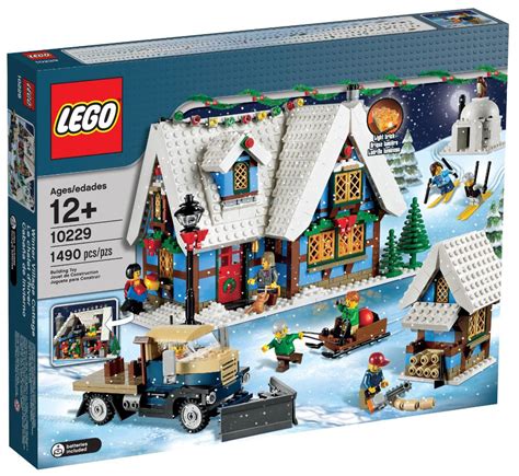 LEGO Creator 10229 pas cher - Le cottage d'hiver