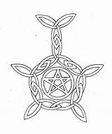 knotwork pentacle Outline By Calysto911 On DeviantArt sketch template