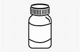 Medicine Bottle Coloring Clipartmag Drawing Sketch Page sketch template